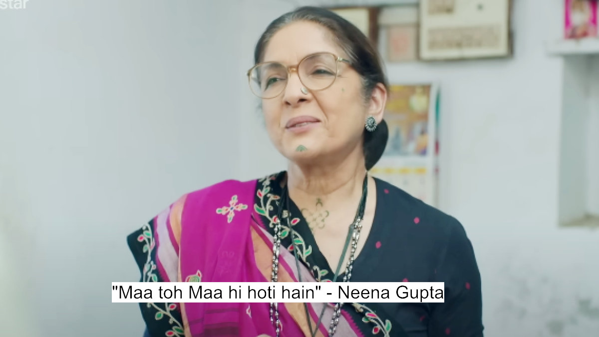 Neena Gupta Steals The Show! Aachari Baa Dialogues That Prove A Mother'S Strength 2 maa toh maa hi hoti hain - neena gupta