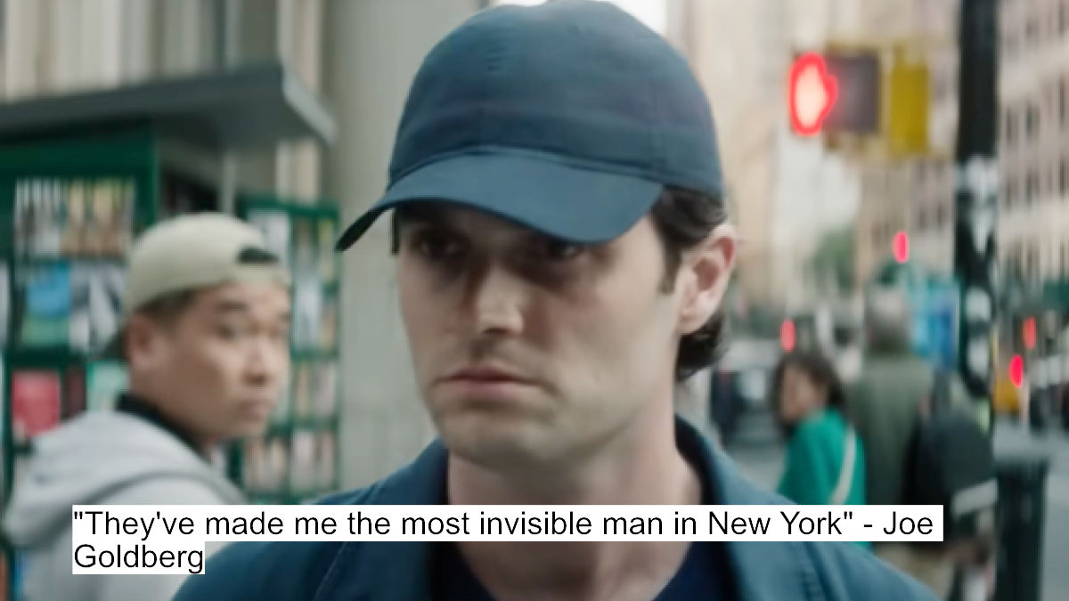 they've made me the most invisible man in new york - joe goldberg