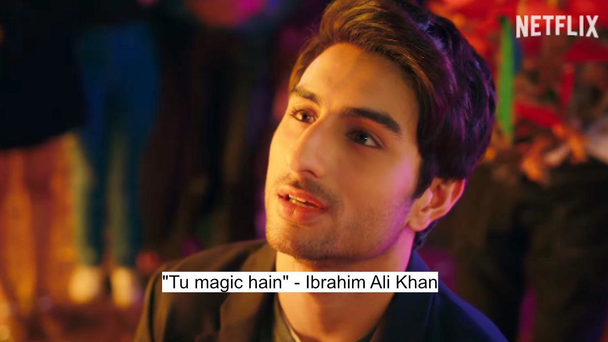 tu magic hain - ibrahim ali khan