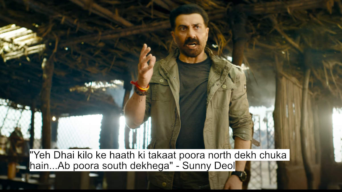 yeh dhai kilo ke haath ki takaat poora north dekh chuka hain...ab poora south dekhega - sunny deol