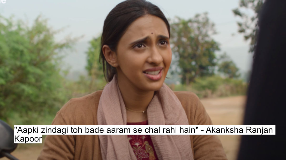 aapki zindagi toh bade aaram se chal rahi hain - akanksha ranjan kapoor