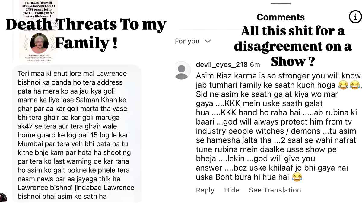 Rubina Dilaik’s Husband Abhinav Shukla In Danger: Bishnoi Gang Member Issues D*Ath Threats 1 abhinav shukla