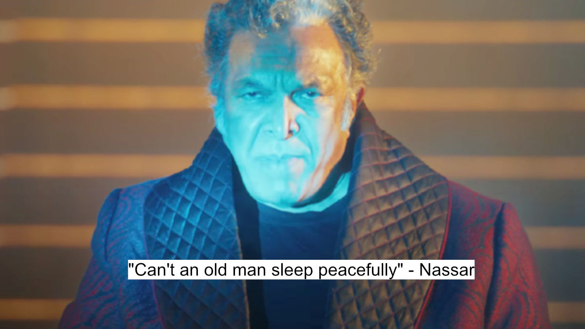 can't an old man sleep peacefully - nassar