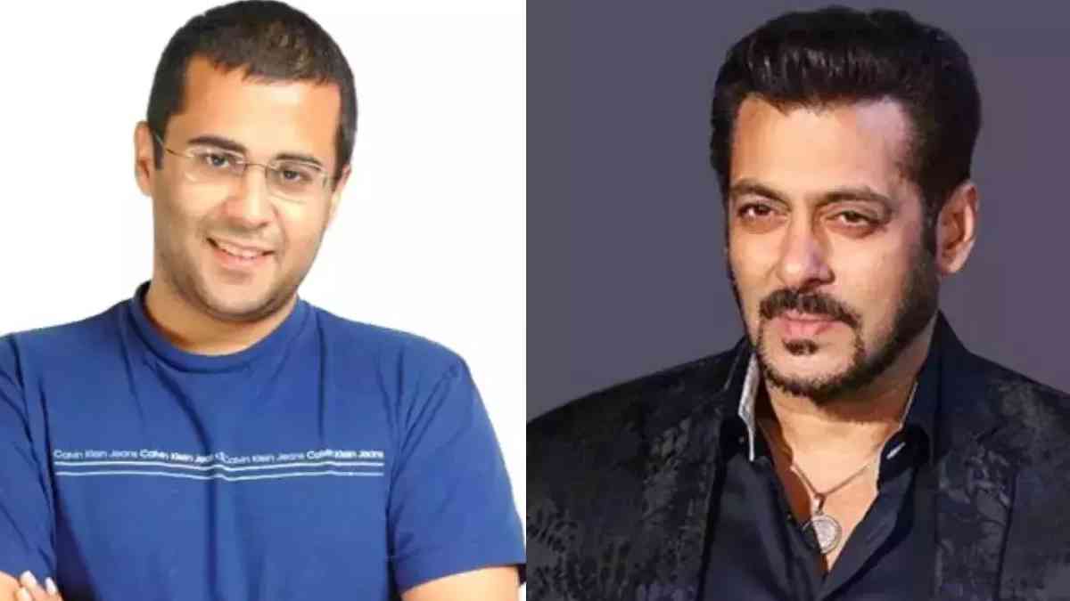 chetan bhagats first encounter with salman khan
