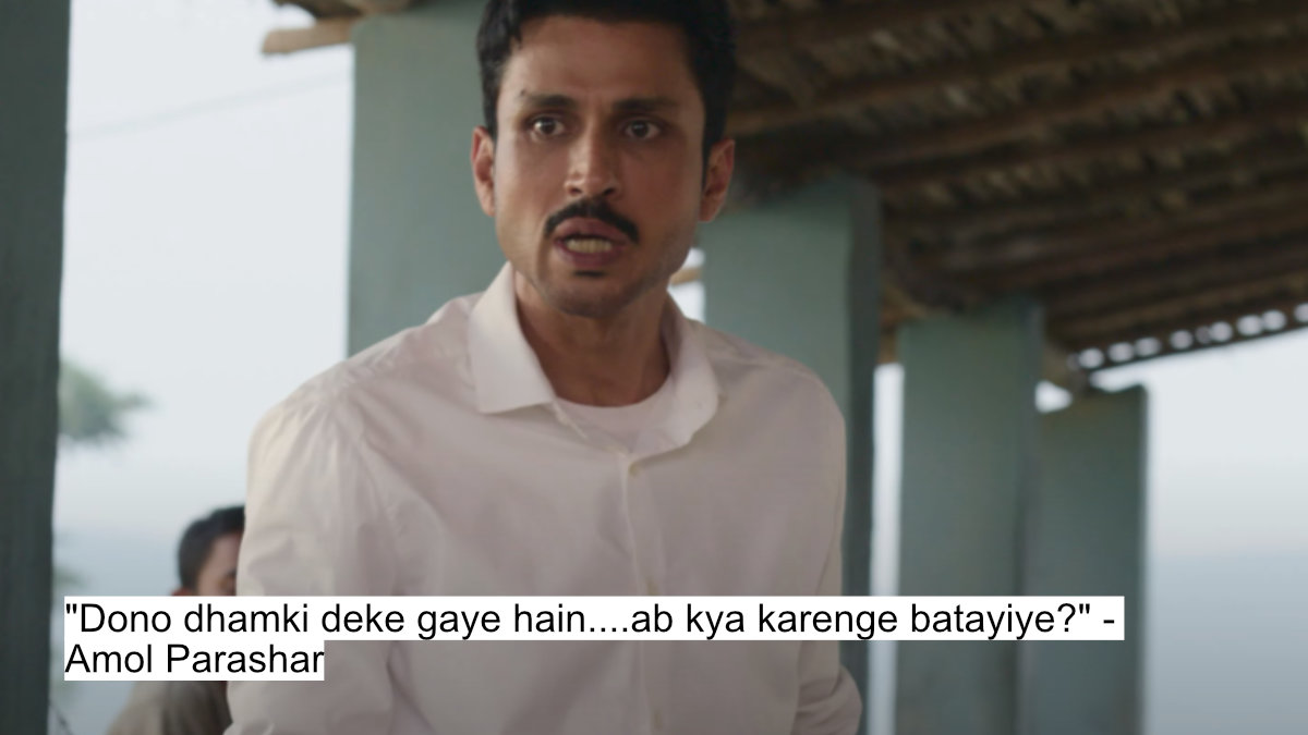 dono dhamki deke gaye hain....ab kya karenge batayiye- amol parashar