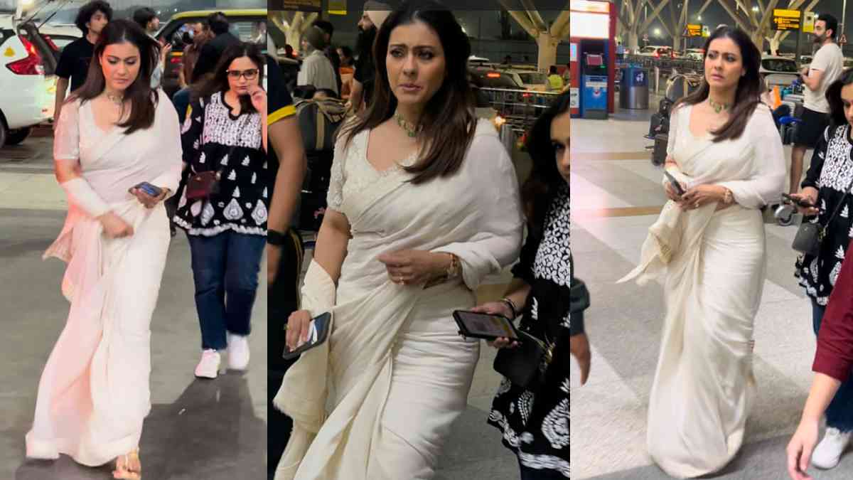 Anjali Vibes Only! Kajol'S Latest Airport Look Is A Nod To Her Iconic Kuch Kuch Hota Hai Character 1 kajol's latest airport look is a nod to her iconic kuch kuch hota hai character