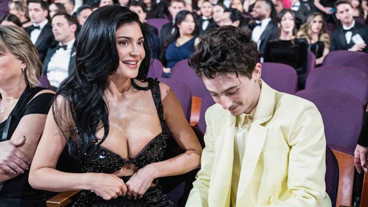 kylie jenner and timothee chalamet 1