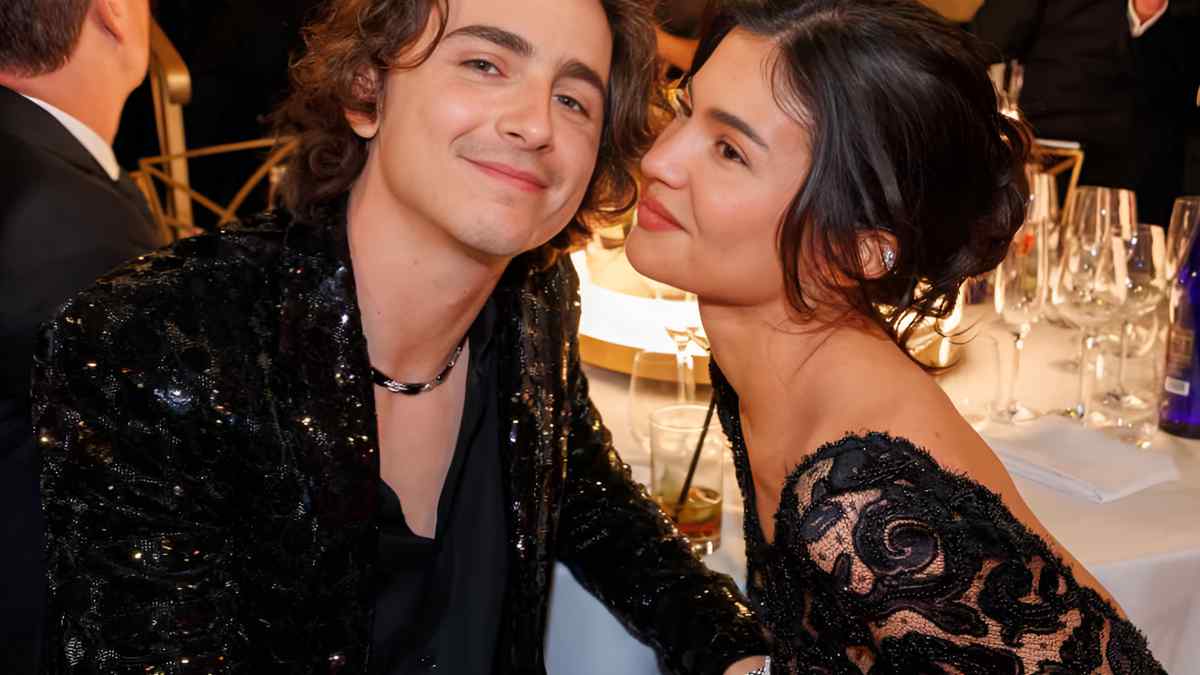 kylie jenner and timothee chalamet