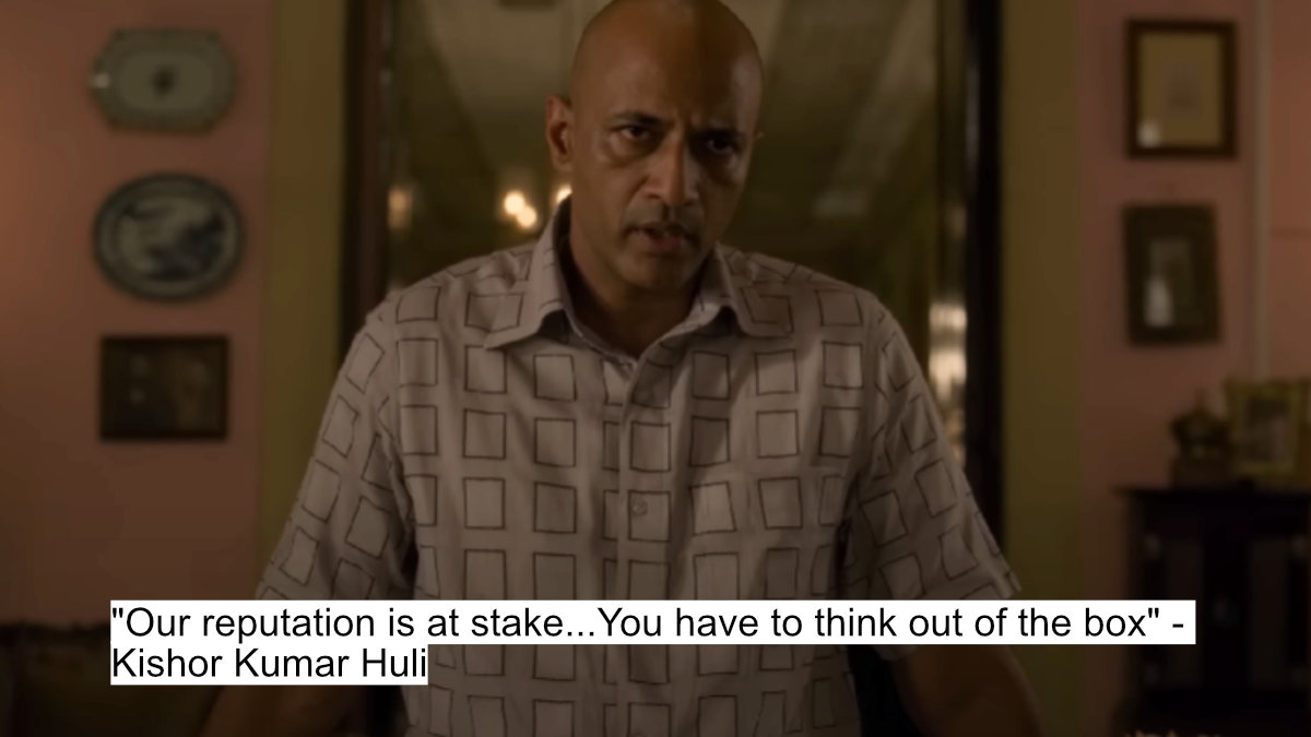 our reputation is at stake...you have to think out of the box - kishor kumar huli