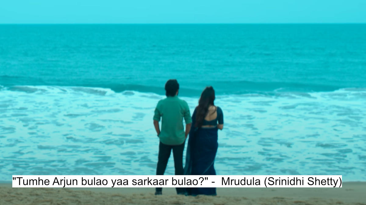 tumhe arjun bulao yaa sarkaar bulao - mrudula (srinidhi shetty)