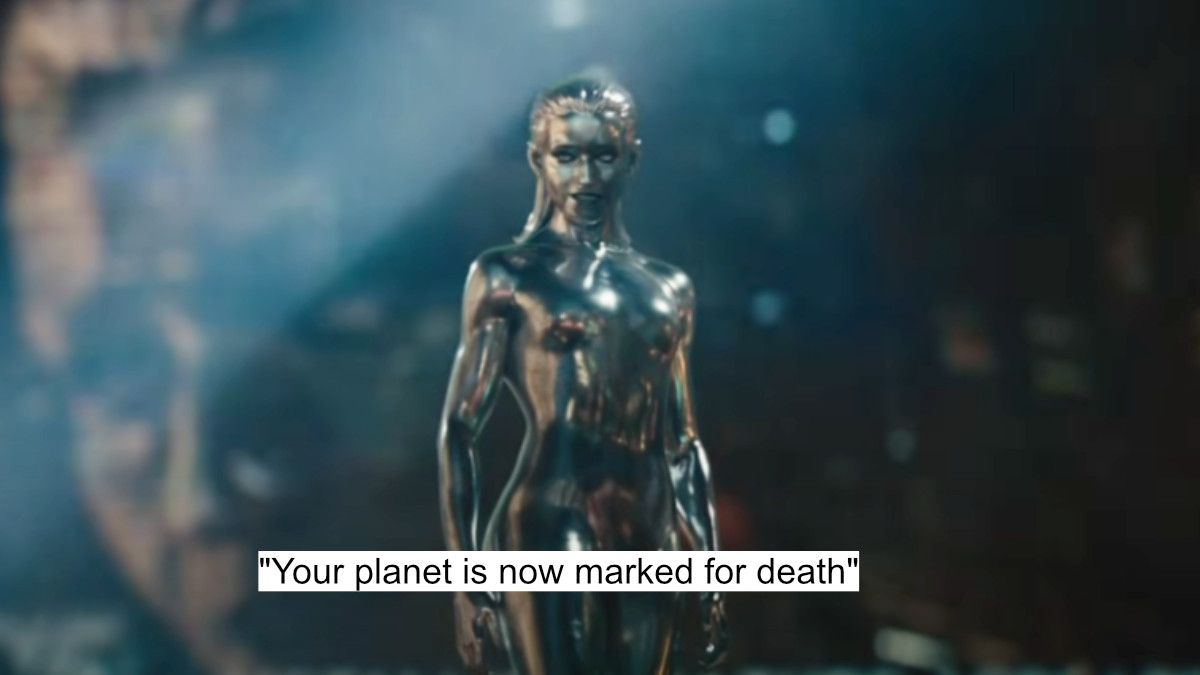 your planet is now marked for death