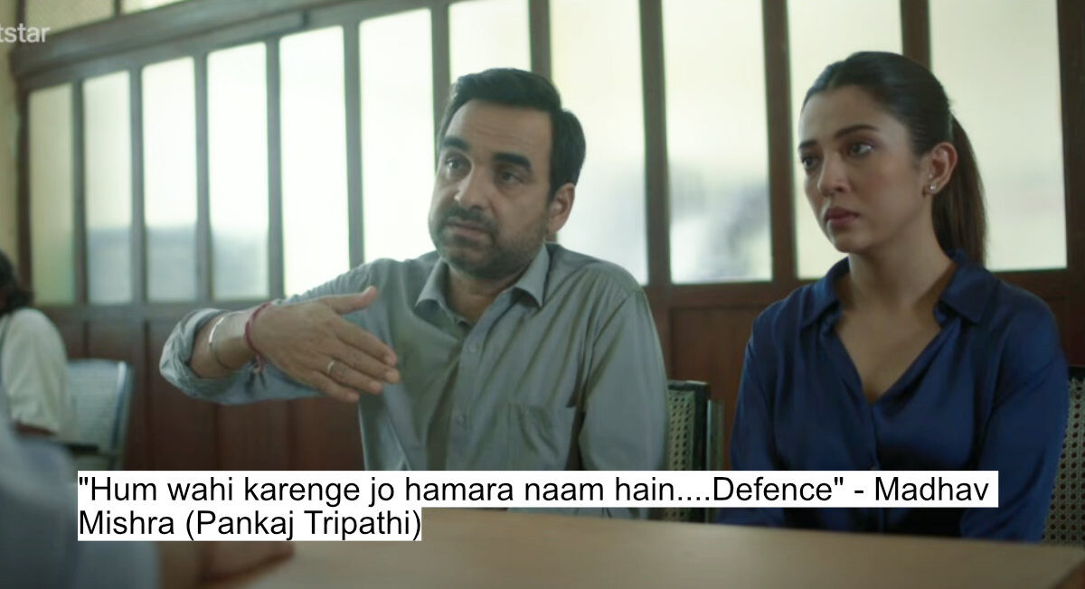 Pankaj Tripathi As Madhav Mishra Slams The Truth With Brutal Dialogues In Criminal Justice - A Family Matter 11 "hum wahi karenge jo hamara naam hain....defence" - madhav mishra (pankaj tripathi)