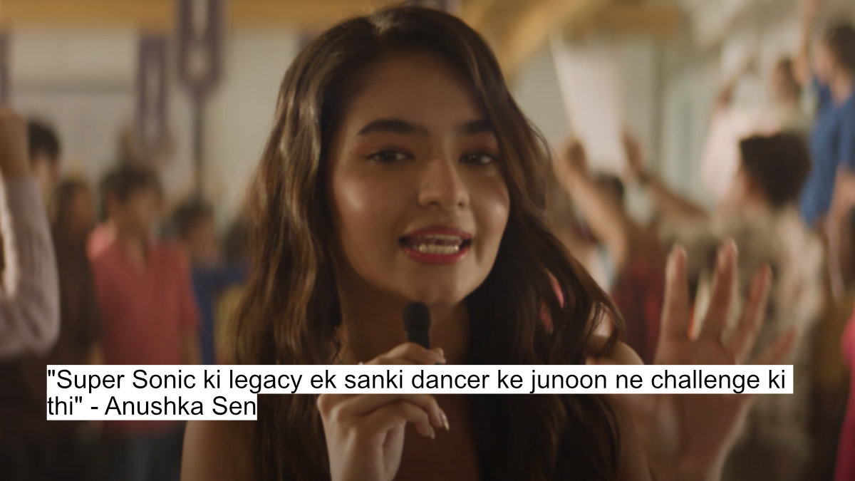 super sonic ki legacy ek sanki dancer ke junoon ne challenge ki thi - anushka sen