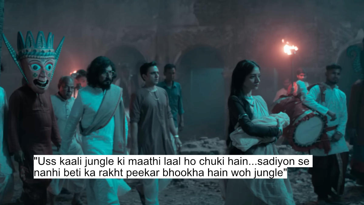 uss kaali jungle ki maathi laal ho chuki hain...sadiyon se nanhi beti ka rakht peekar bhookha hain woh jungle