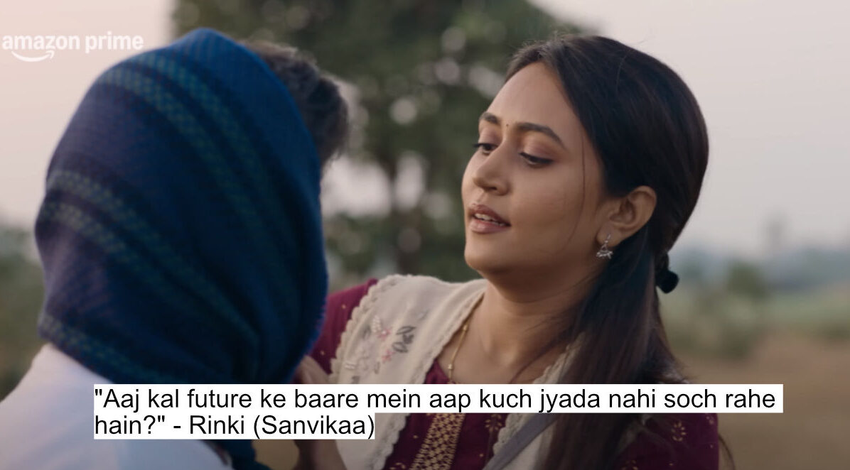 Kranti Devi Aur Manju Devi Mein Se Kaun Jeetega?' - Panchayat Season 4 Dialogues That Will Entertain You 12 aaj kal future ke baare mein aap kuch jyada nahi soch rahe hain - rinki (sanvikaa)