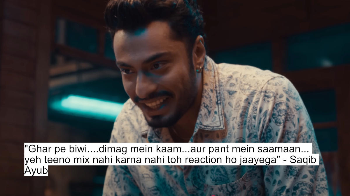 Get Ready For 'First Copy' Dialogues! Munawar Faruqui'S Piracy Kingpin Role In Nostalgic Series Is A Must-Watch 7 "ghar pe biwi....dimag mein kaam...aur pant mein saamaan... yeh teeno mix nahi karna nahi toh reaction ho jaayega" - saqib ayub