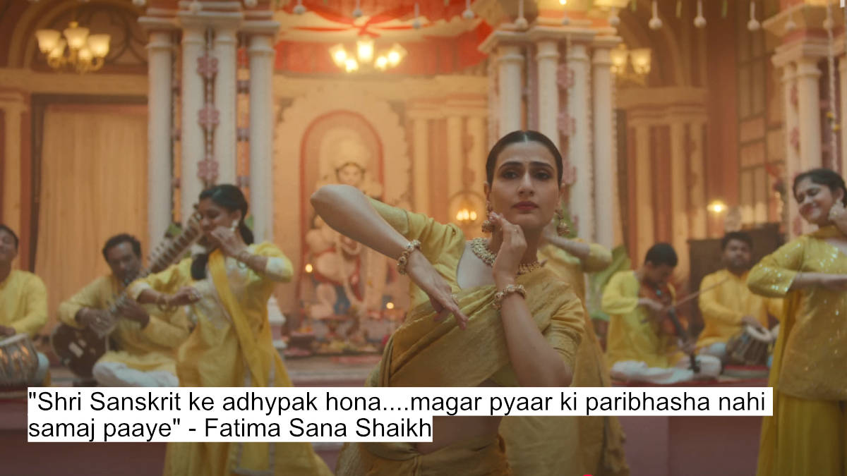 Love On Equal Terms: R Madhavan And Fatima Sana Shaikh'S Aap Jaisa Koi Dialogues Will Melt Your Heart 8 "shri sanskrit ke adhypak hona....magar pyaar ki paribhasha nahi samaj paaye" - fatima sana shaikh