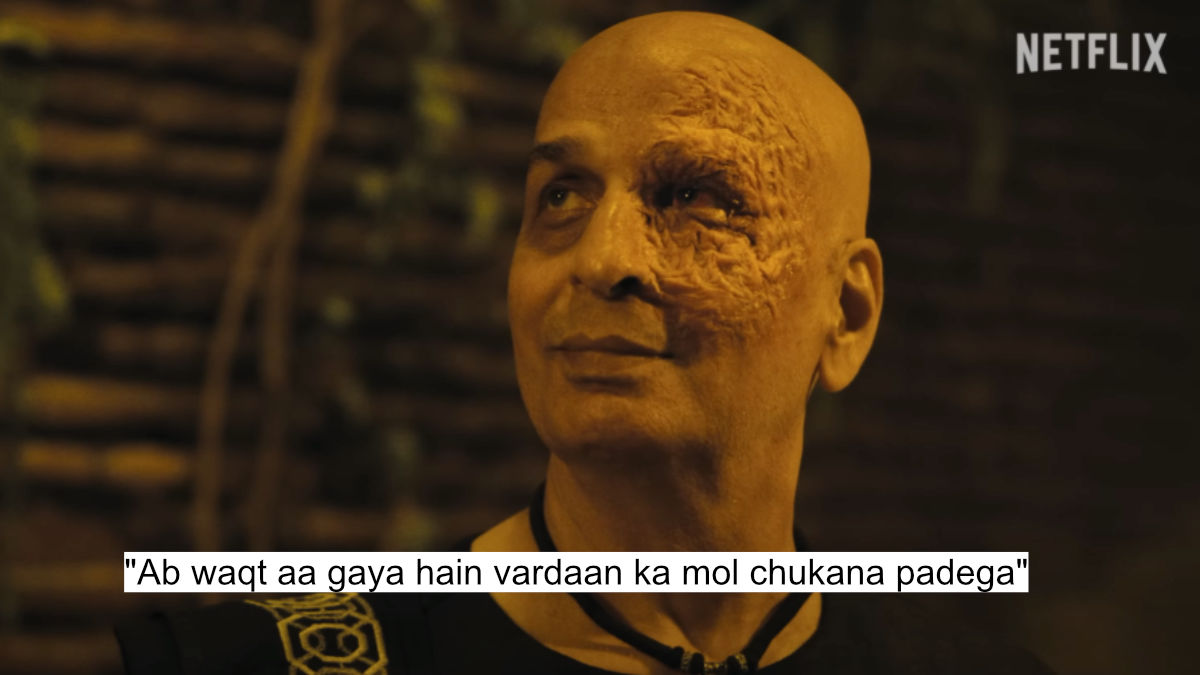 "ab waqt aa gaya hain vardaan ka mol chukana padega"