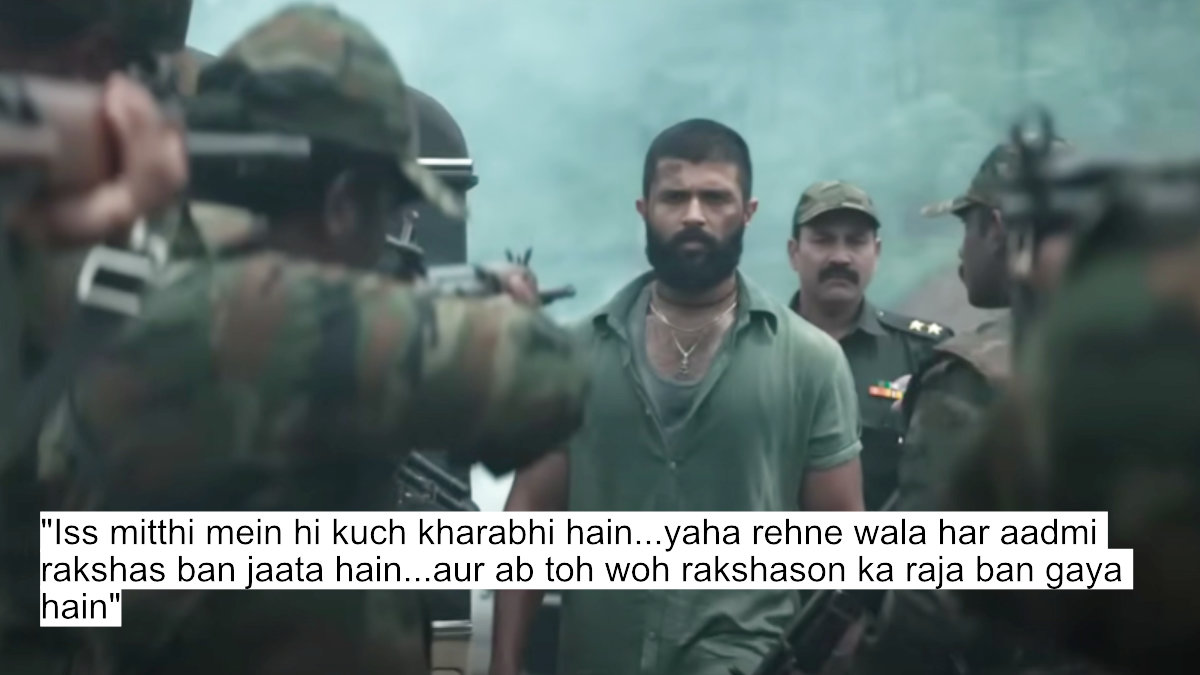 Saamrajya (Kingdom) Dialogues Are Out! Vijay Deverakonda'S Action-Packed Drama Will Leave You Speechless! 5 "iss mitthi mein hi kuch kharabhi hain...yaha rehne wala har aadmi rakshas ban jaata hain...aur ab toh woh rakshason ka raja ban gaya hain"