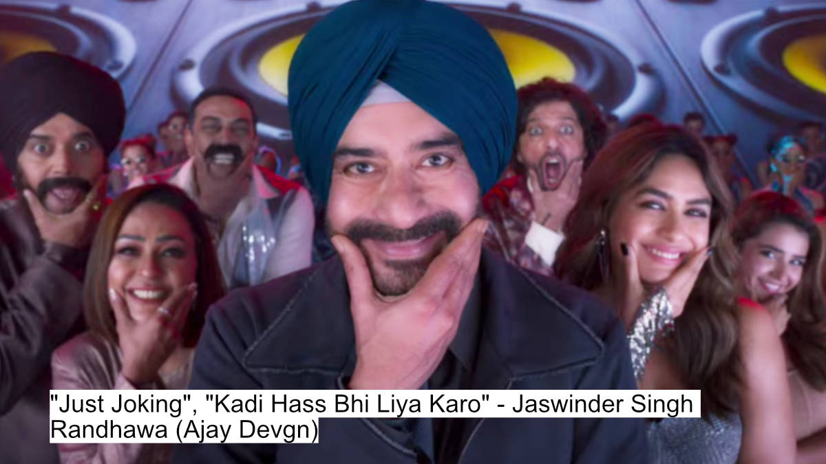 Sardaar'S Sassy Comeback: Ajay Devgn'S Son Of Sardaar 2 Dialogues Will Leave You In Splits 11 "just joking", "kadi hass bhi liya karo" - jaswinder singh randhawa (ajay devgn)