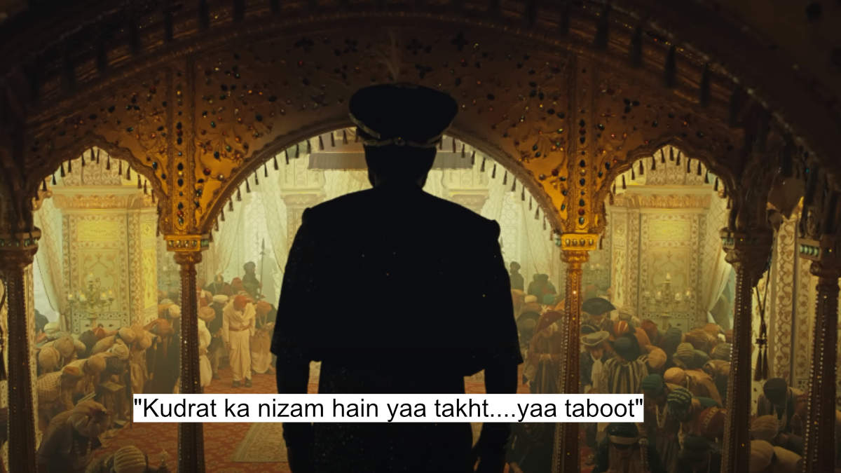 The Battle For Dharma Begins! Pawan Kalyan'S Powerful Dialogues In 'Hari Hara Veera Mallu' Will Leave You Speechless 1 kudrat ka nizam hain yaa takht....yaa taboot