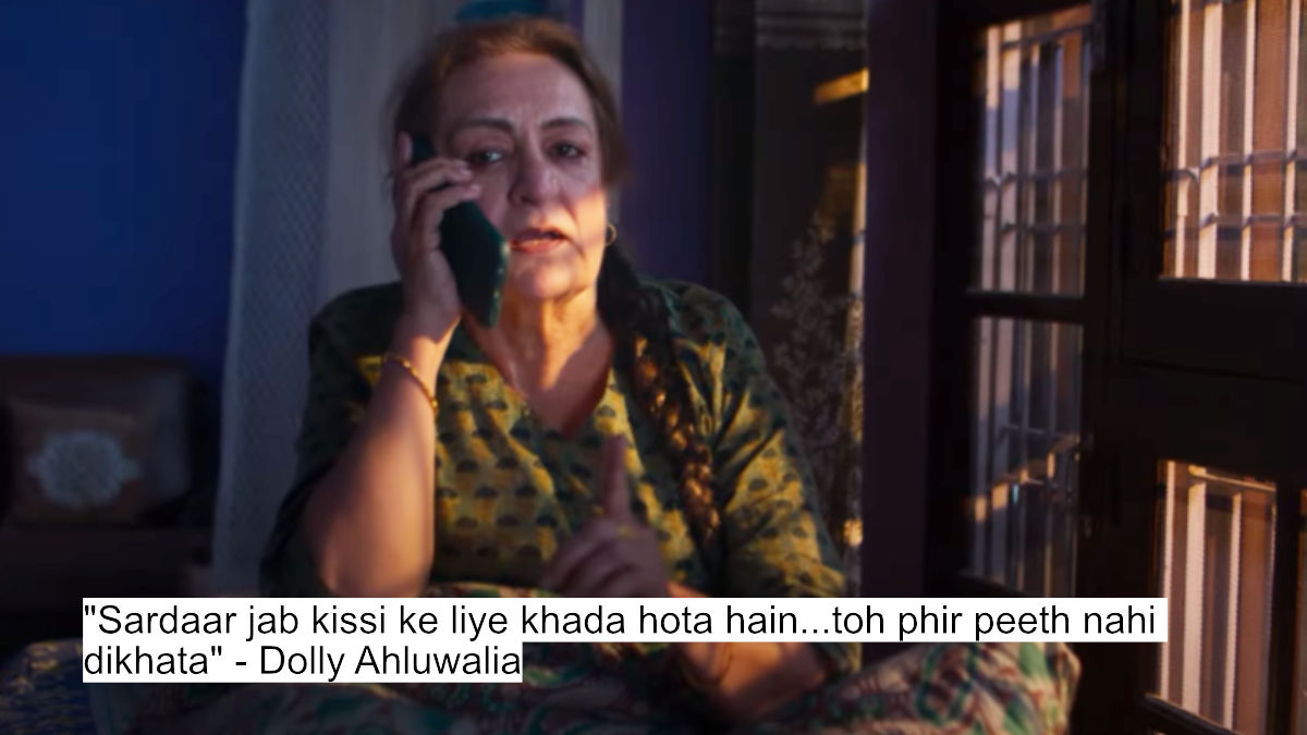 Sardaar'S Sassy Comeback: Ajay Devgn'S Son Of Sardaar 2 Dialogues Will Leave You In Splits 9 sardaar jab kissi ke liye khada hota hain...toh phir peeth nahi dikhata - dolly ahluwalia