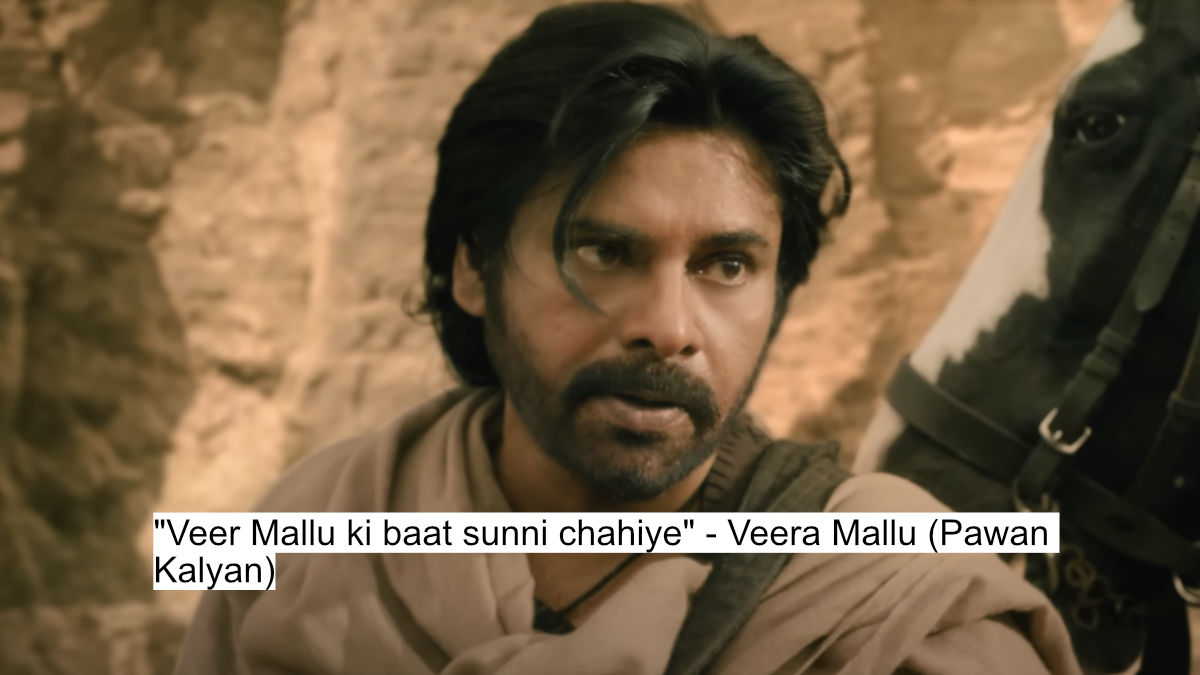 The Battle For Dharma Begins! Pawan Kalyan'S Powerful Dialogues In 'Hari Hara Veera Mallu' Will Leave You Speechless 6 "veer mallu ki baat sunni chahiye" - veera mallu (pawan kalyan)