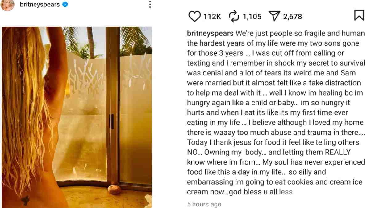 britney spears strips down fans left speechless as singer poses naked in bold instagram photos!