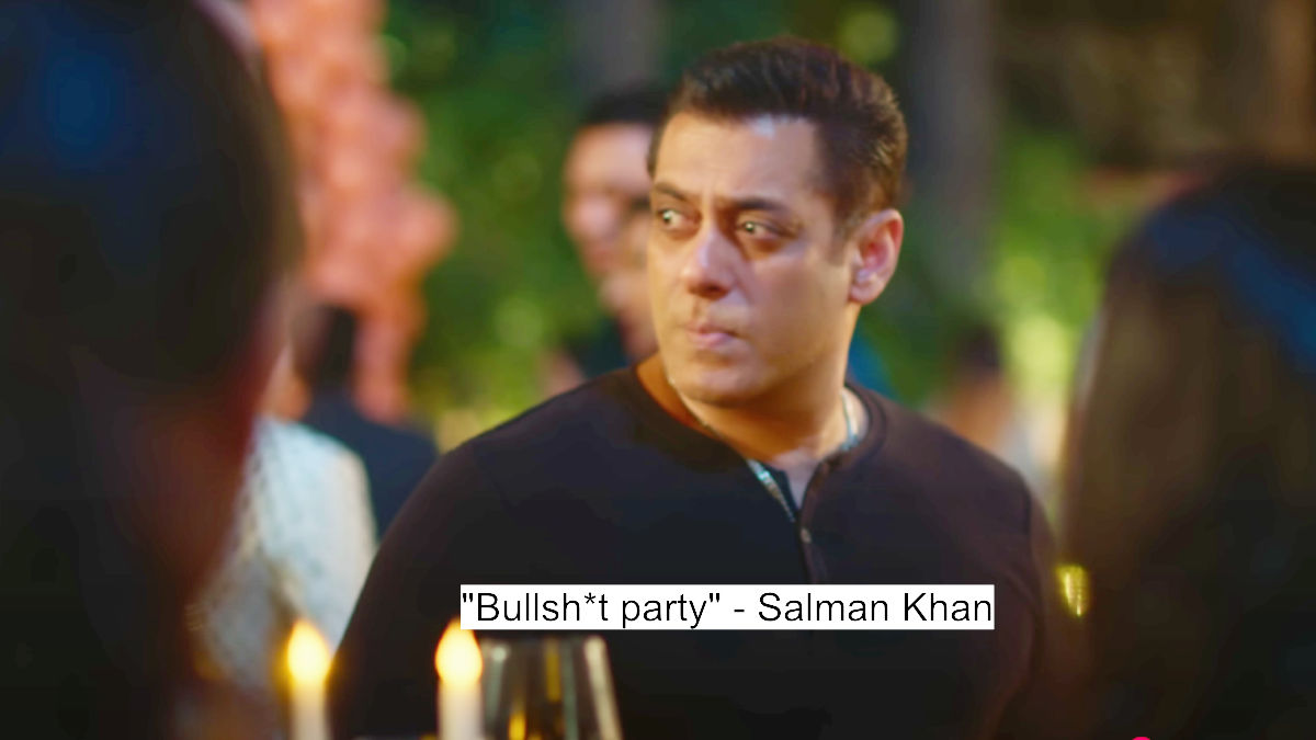 Bollywood Isn'T For Everyone!&Quot; Aryan Khan'S &Quot;The Ba***Ds Of Bollywood&Quot; Dialogues Drops With Shah Rukh Khan'S Powerful Voiceover 6 "bullsh*t party" - salman khan