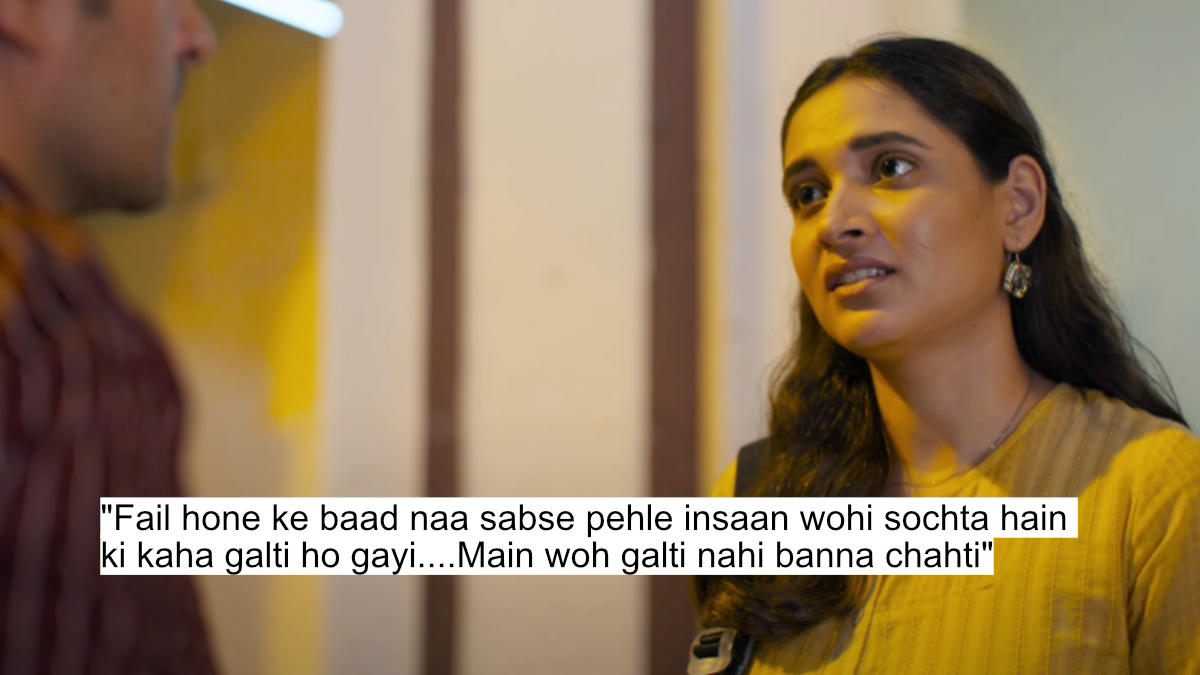 Ahsaas Channa Steals The Show With Intense And Emotional Dialogues In 'Half Ca' Season 2 11 "fail hone ke baad naa sabse pehle insaan wohi sochta hain ki kaha galti ho gayi....main woh galti nahi banna chahti"