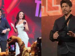 Injured or Not, Shah Rukh Khan Brings the Heat with Sahher Bambba at The Bads of Bollywood Event!