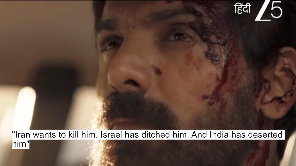 Tehran Dialogues: John Abraham'S Deadly Mission In This Action-Packed Film 6 iran wants to kill him. israel has ditched him. and india has deserted him