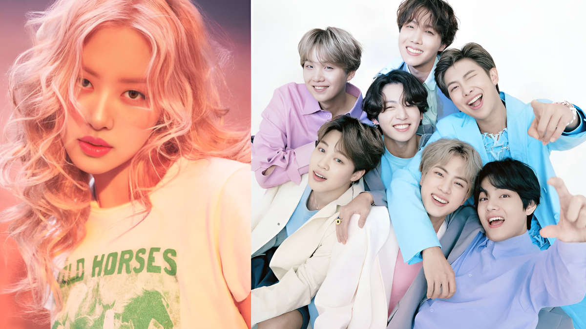 Blackpink'S Rosé Leads The Pack! 8 Vma Noms Put Her Up Against K-Pop Rivals 1 rose and bts