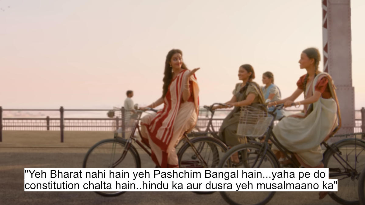 Powerful Dialogues Unveiled! The Bengal Files Sheds Light On A 'Buried Story Of Hindu Gen*Cide' 1 yeh bharat nahi hain yeh pashchim bangal hain...yaha pe do constitution chalta hain..hindu ka aur dusra yeh musalmaano ka