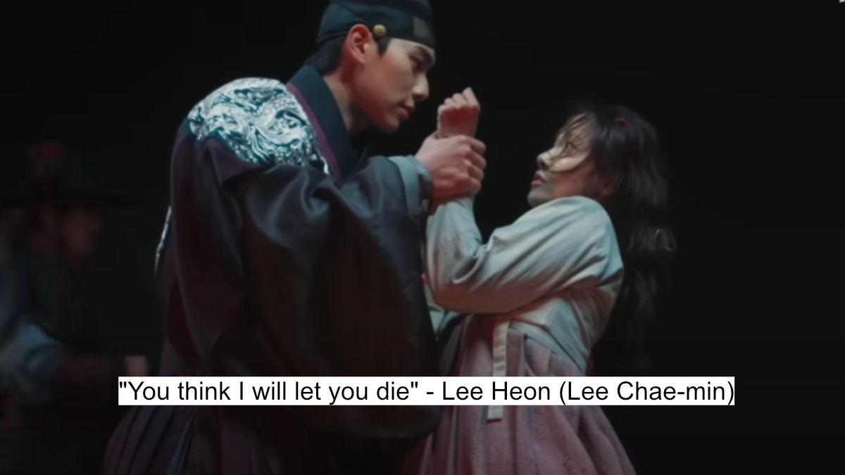 Royal Kitchen, Forbidden Love Dialogues!&Quot; - 'Bon Appétit, Your Majesty' On Netflix Unfolds In Time-Travel Twist 8 "you think i will let you die" - lee heon (lee chae-min)