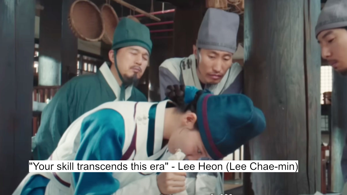 Royal Kitchen, Forbidden Love Dialogues!&Quot; - 'Bon Appétit, Your Majesty' On Netflix Unfolds In Time-Travel Twist 4 "your skill transcends this era" - lee heon (lee chae-min)