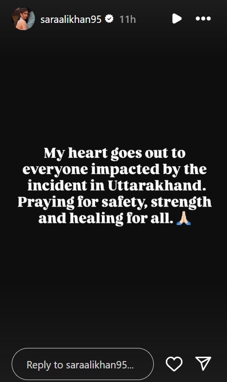 Uttarakhand Flash Flood: Sara Ali Khan Prays For ‘Safety’ Of Victims, Says ‘My Heart Goes…’ 1 sara ali khan.jpg