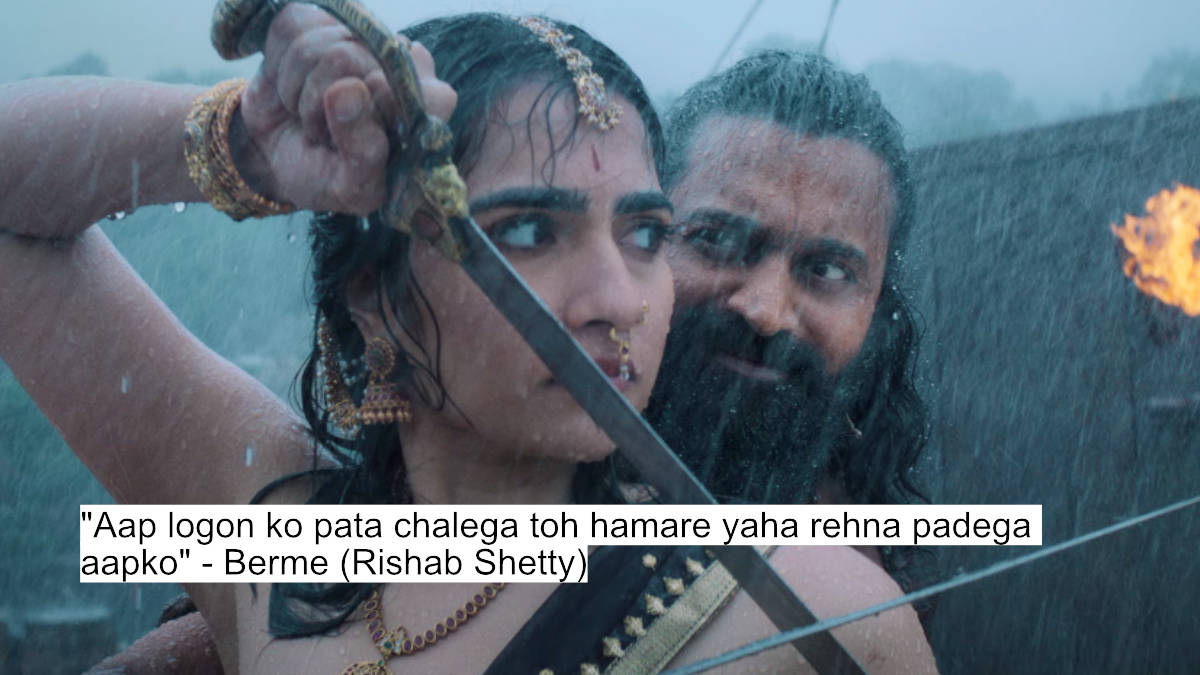 Kantara Chapter 1: Rishab Shetty'S Iconic Dialogues That Will Give You Chills 5 "aap logon ko pata chalega toh hamare yaha rehna padega aapko" - berme (rishab shetty)