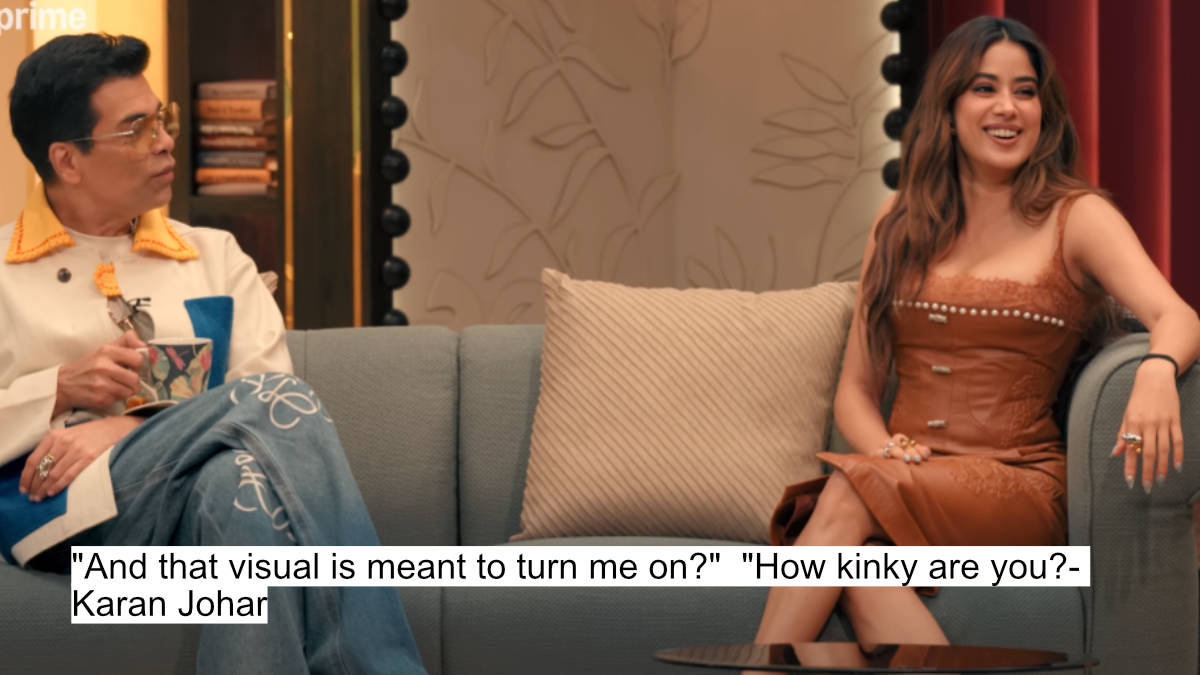 "And that visual is meant to turn me on?" - Karan Johar
