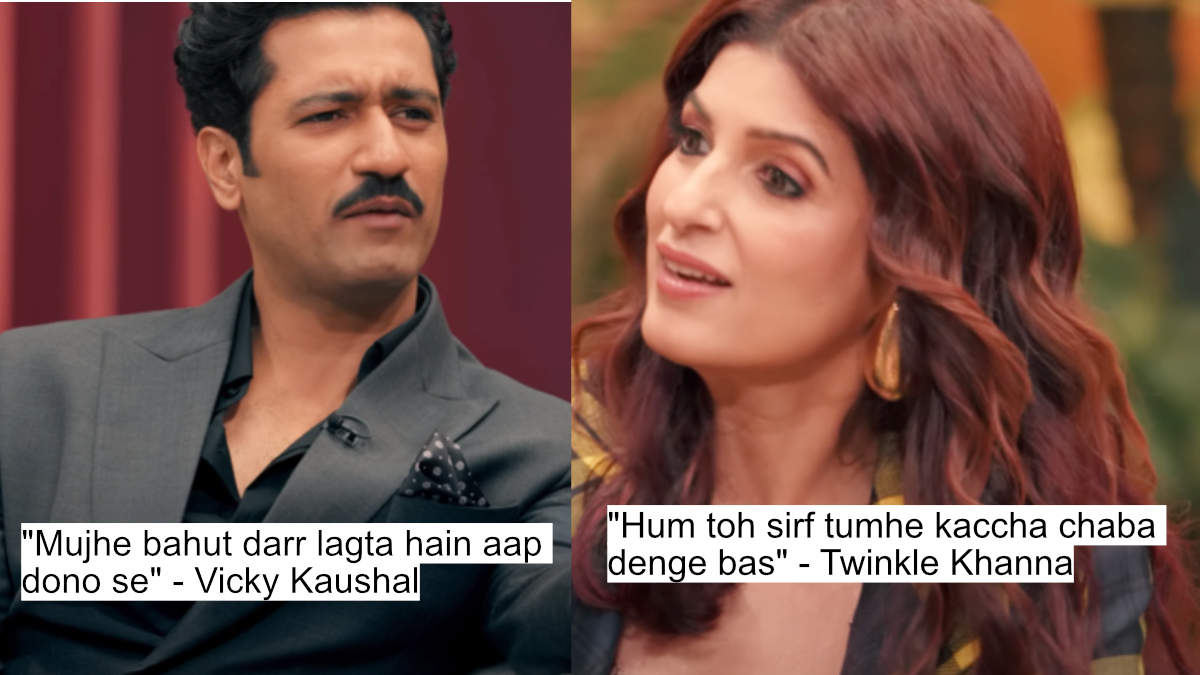 "Mujhe bahut darr lagta hain aap dono se" - Vicky Kaushal