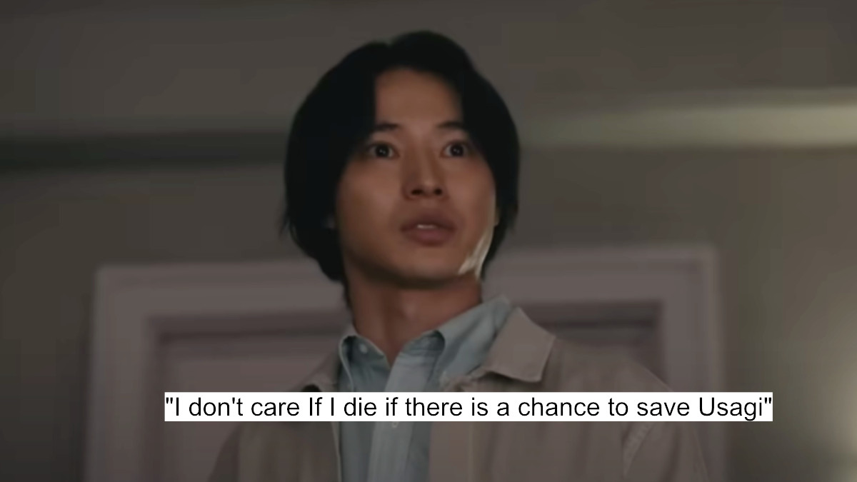 "i don't care if i die if there is a chance to save usagi"