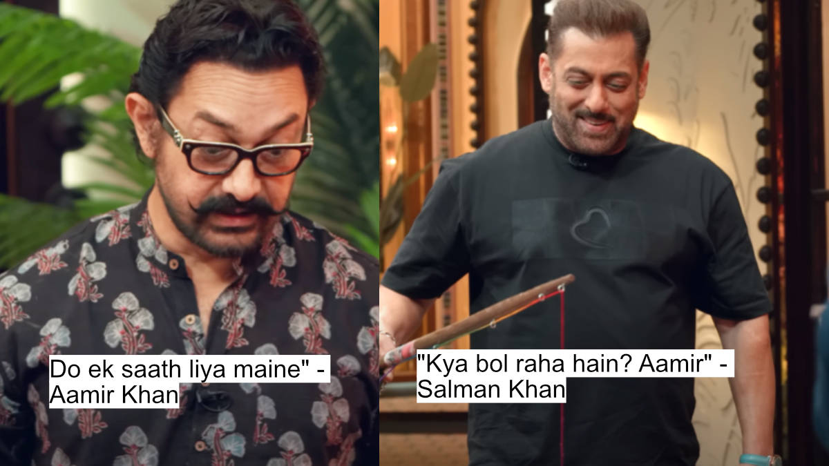 Do ek saath liya maine" - Aamir Khan