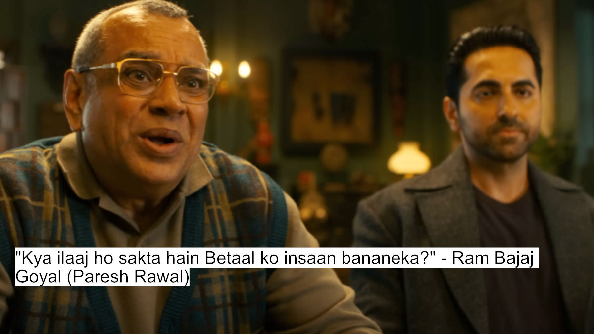 "kya ilaaj ho sakta hain betaal ko insaan bananeka?" - ram bajaj goyal (paresh rawal)