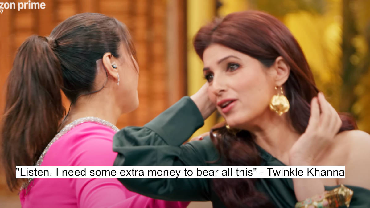 "Listen, I need some extra money to bear all this" - Twinkle Khanna
