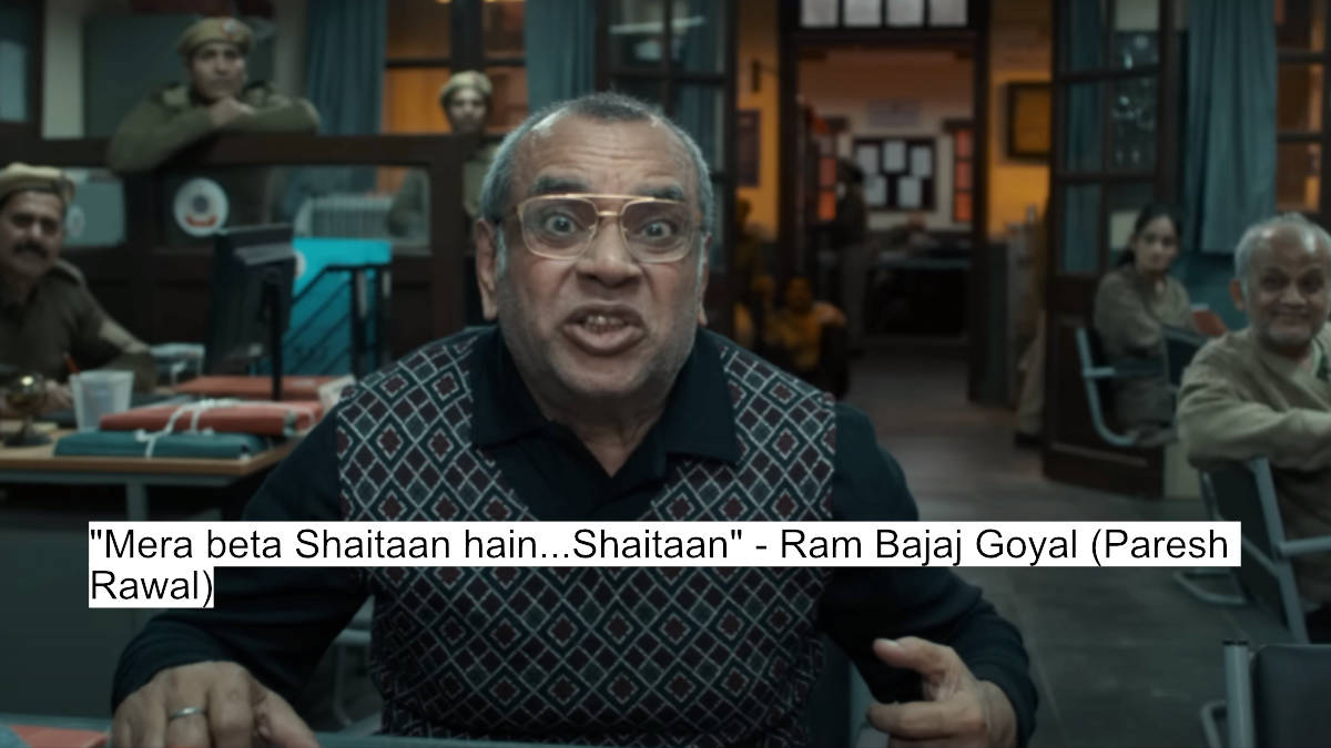 "mera beta shaitaan hain...shaitaan" - ram bajaj goyal (paresh rawal)