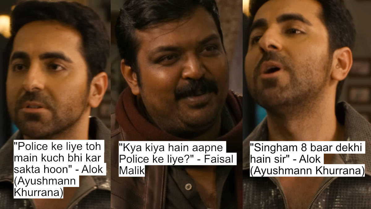 "police ke liye toh main kuch bhi kar sakta hoon" - alok (ayushmann khurrana)
