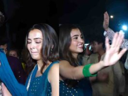 Tejasswi Prakash and Karan Kundrra The Power Couple Bringing Festive Cheer to Ganpati Visarjan with Their Dance