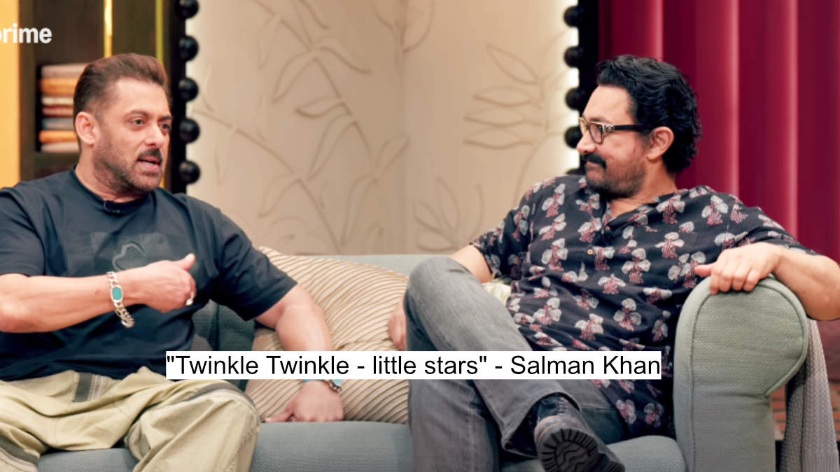 "Twinkle Twinkle - little stars" - Salman Khan