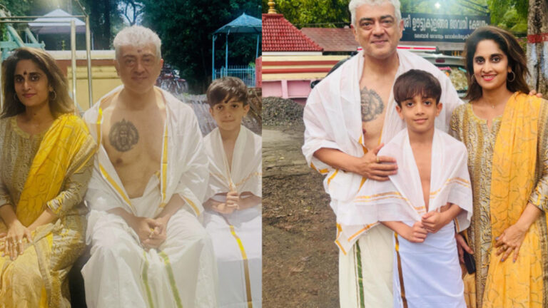 Ajith Kumar’s Spiritual Side Exposed! See His Gorgeous Goddess Tattoo Unveiled for the First Time