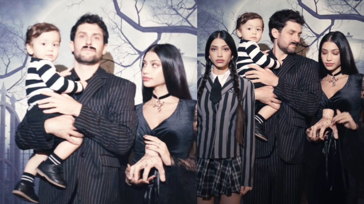 Alanna Panday, Ivor McCray and River_pic courtesy Instagram Alanna Panday, Ivor McCray and River_pic courtesy Instagram